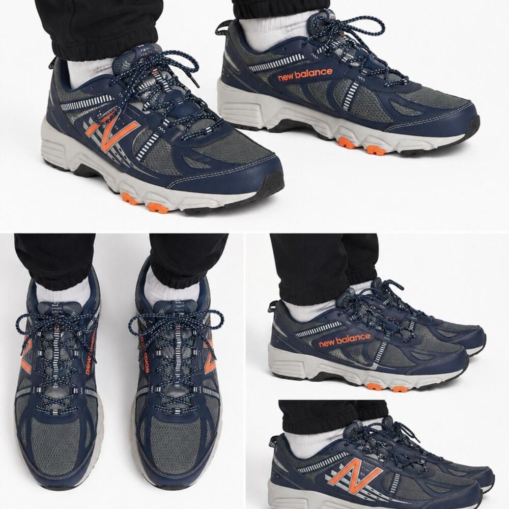 New-balance Men's Blue and Navy Trainers
